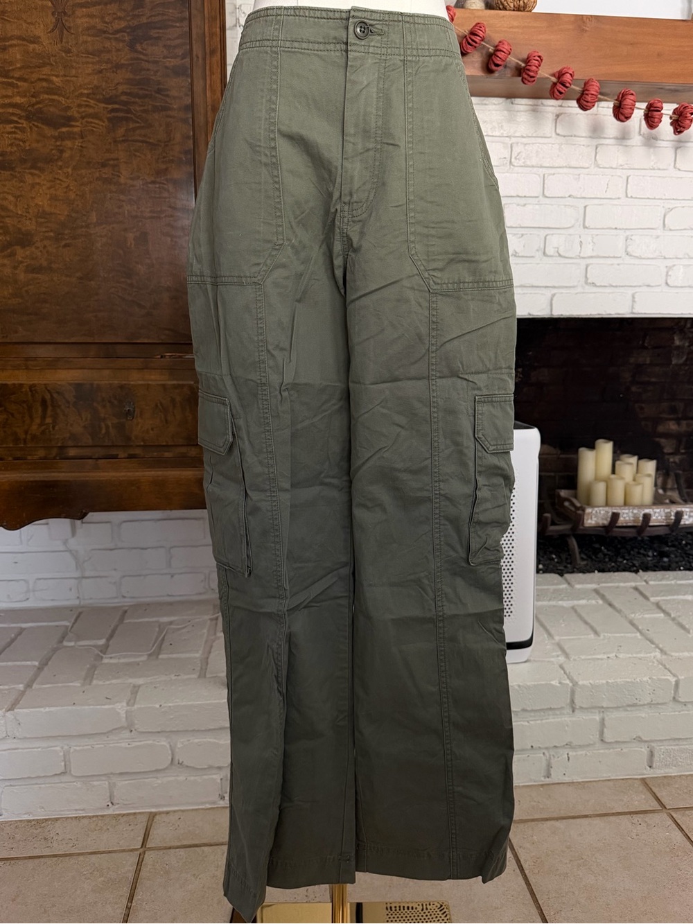 Abercrombie & Fitch Olive Green Cargo Pants